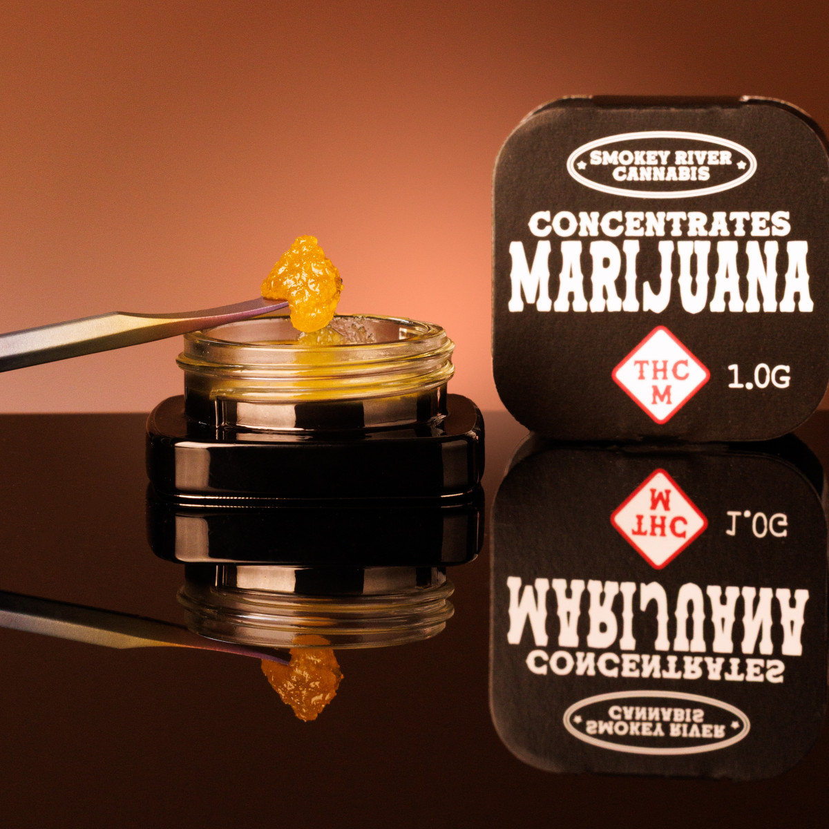 Photograph of product: Smokey River - Devil's Rock Candy - Live Budder