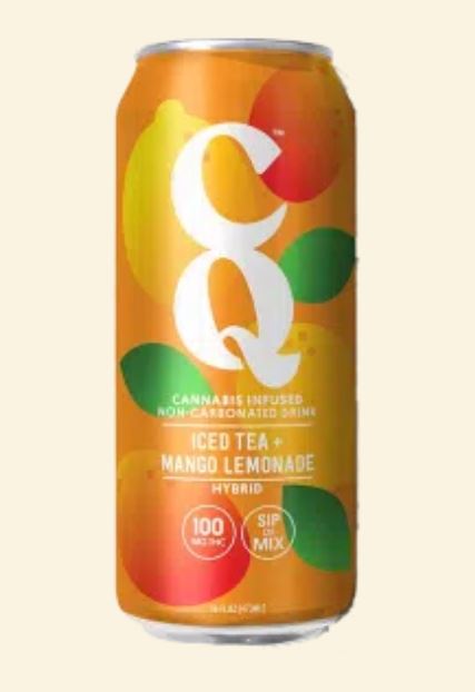 Photograph of product: CQ - Iced Tea Mango Lemonade Beverage (5mg)