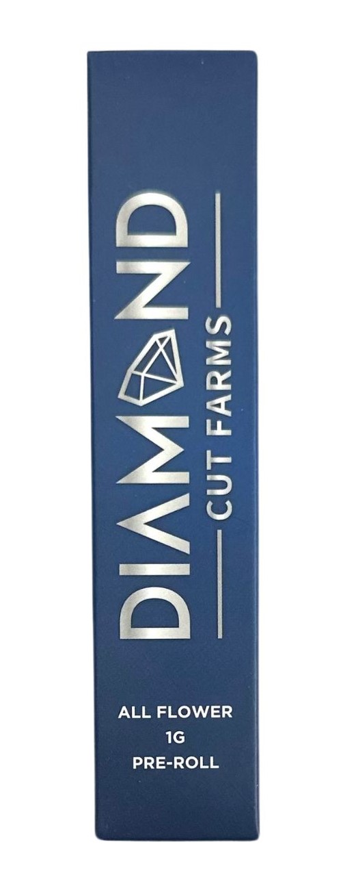 Photograph of product: Diamond Cut Pre-Roll | Jamaican Kush