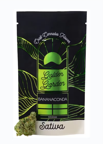 Photograph of Product: Golden Garden | BananaConda | Indoor Flower - 3.5g