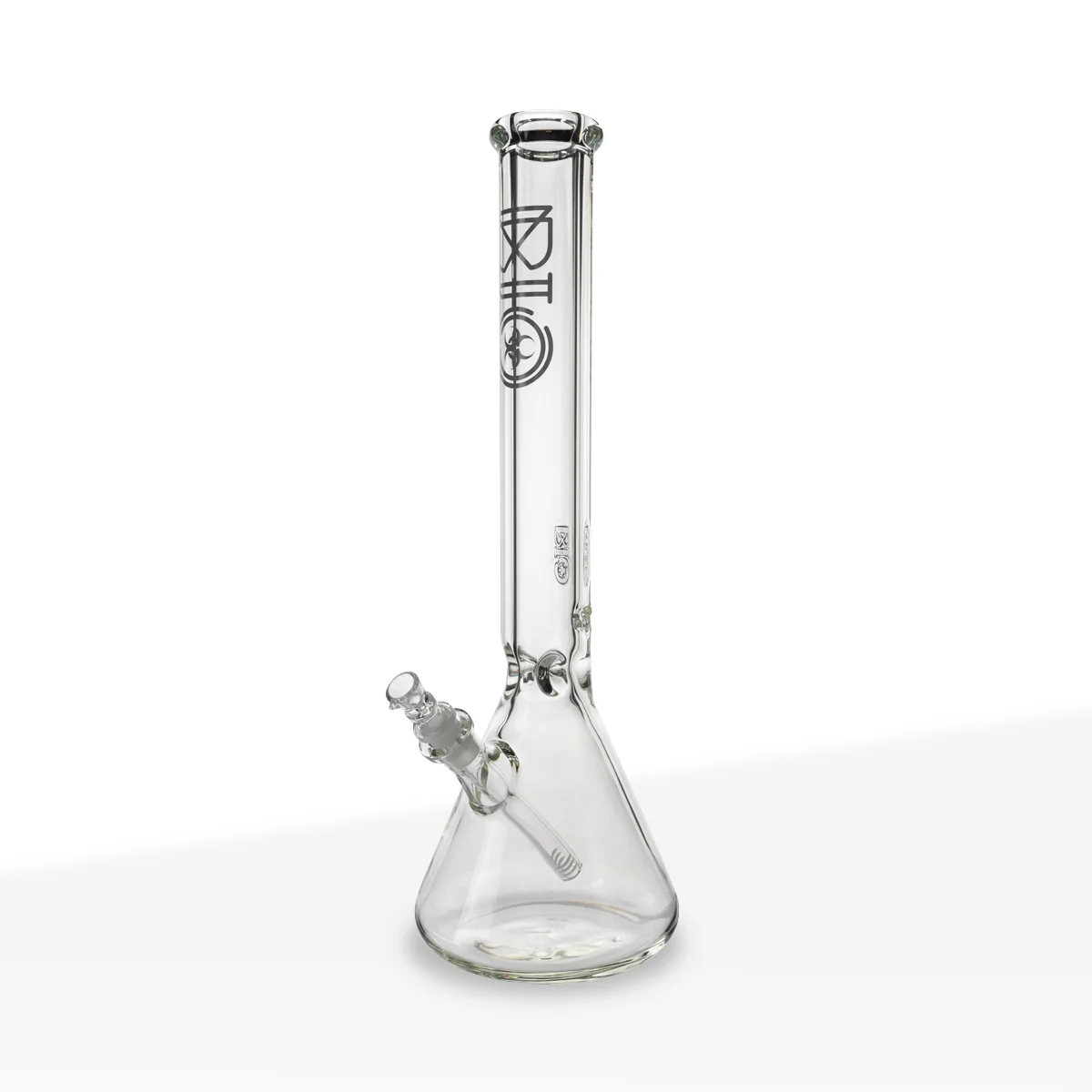 Photograph of product: BIO Glass Heavy Classic Beaker Water Pipe 18" - 14mm - Black