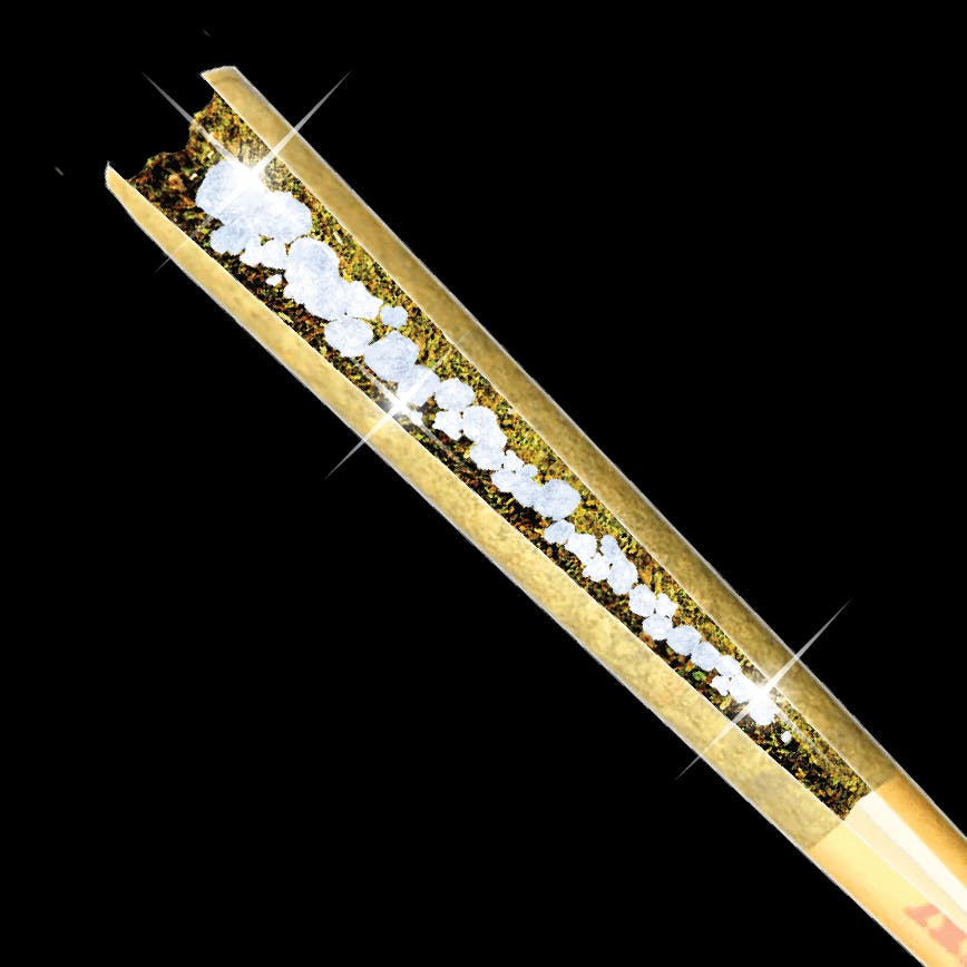 Photograph of product: CRUDE BOYS | ICC | Infused Preroll | Heaters | Crazy Train