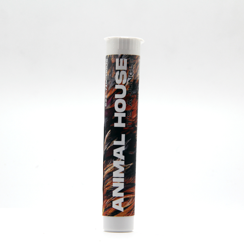Photograph of product: Animal House | Gazzurple Kief Infused Pre-Roll 3pk | Oui'd