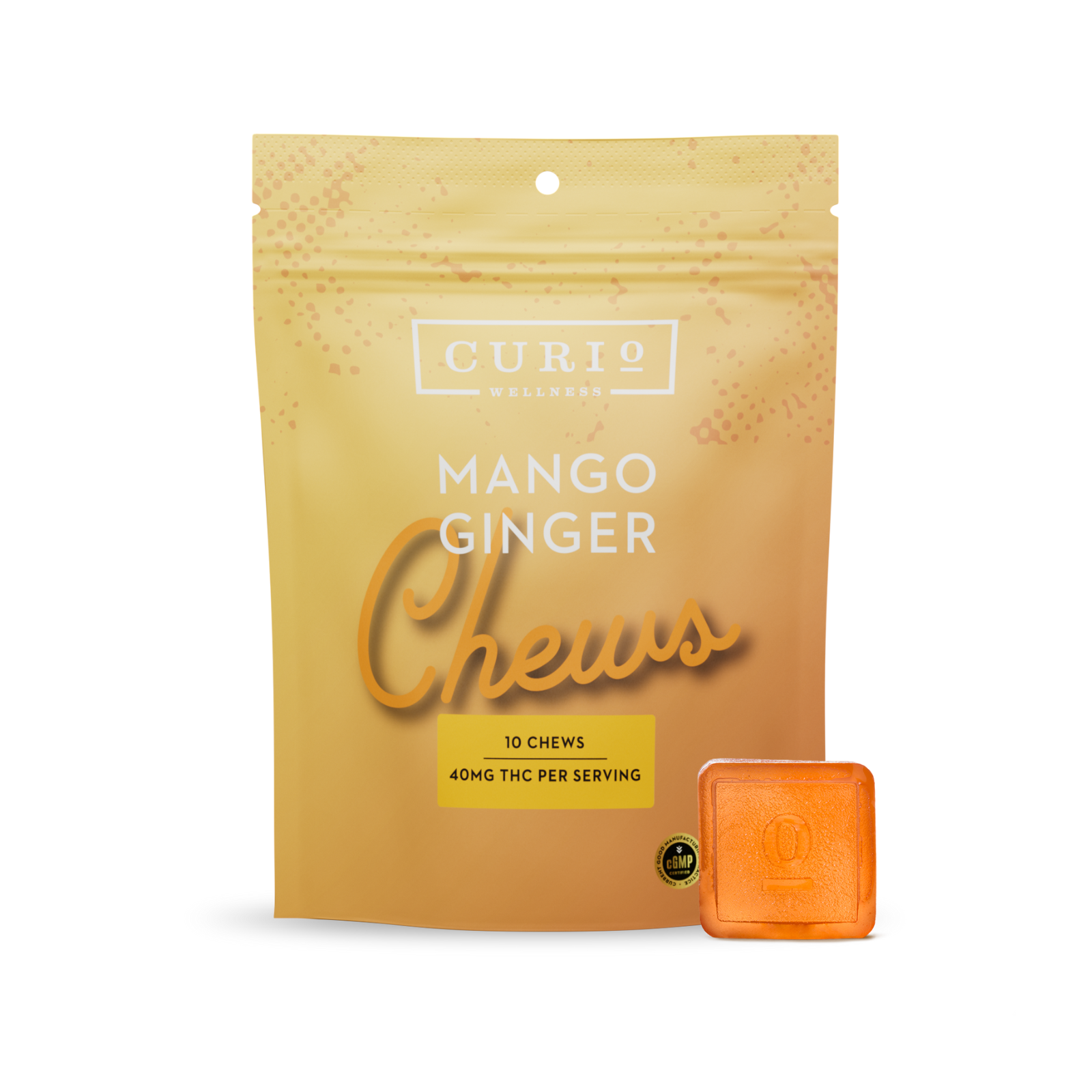 Photograph of product: Mango Ginger Chews | 40mg