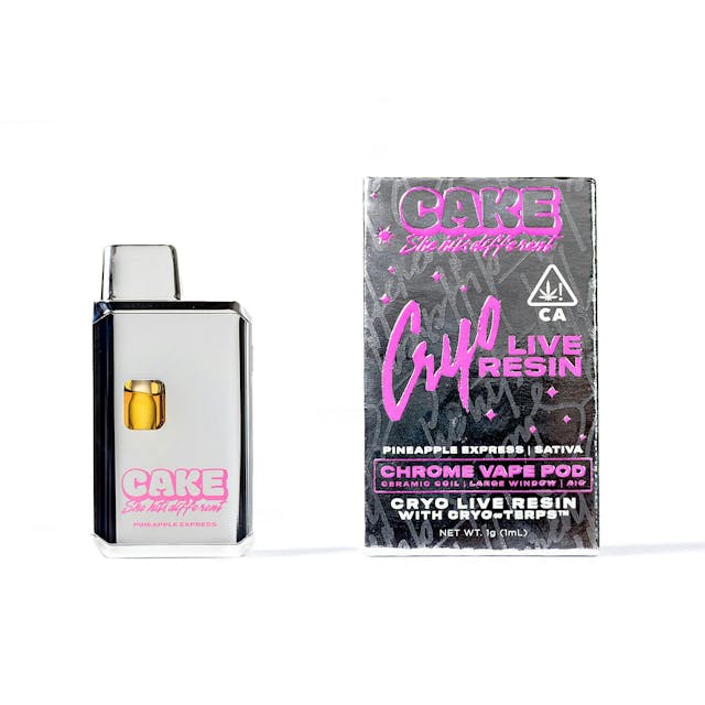 Photograph of product: Pineapple Express Live Resin 1g AIO - 