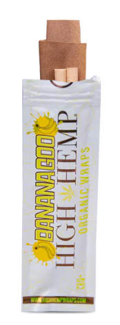 Photograph of product: Banana | Hemp Wrap | 2pk