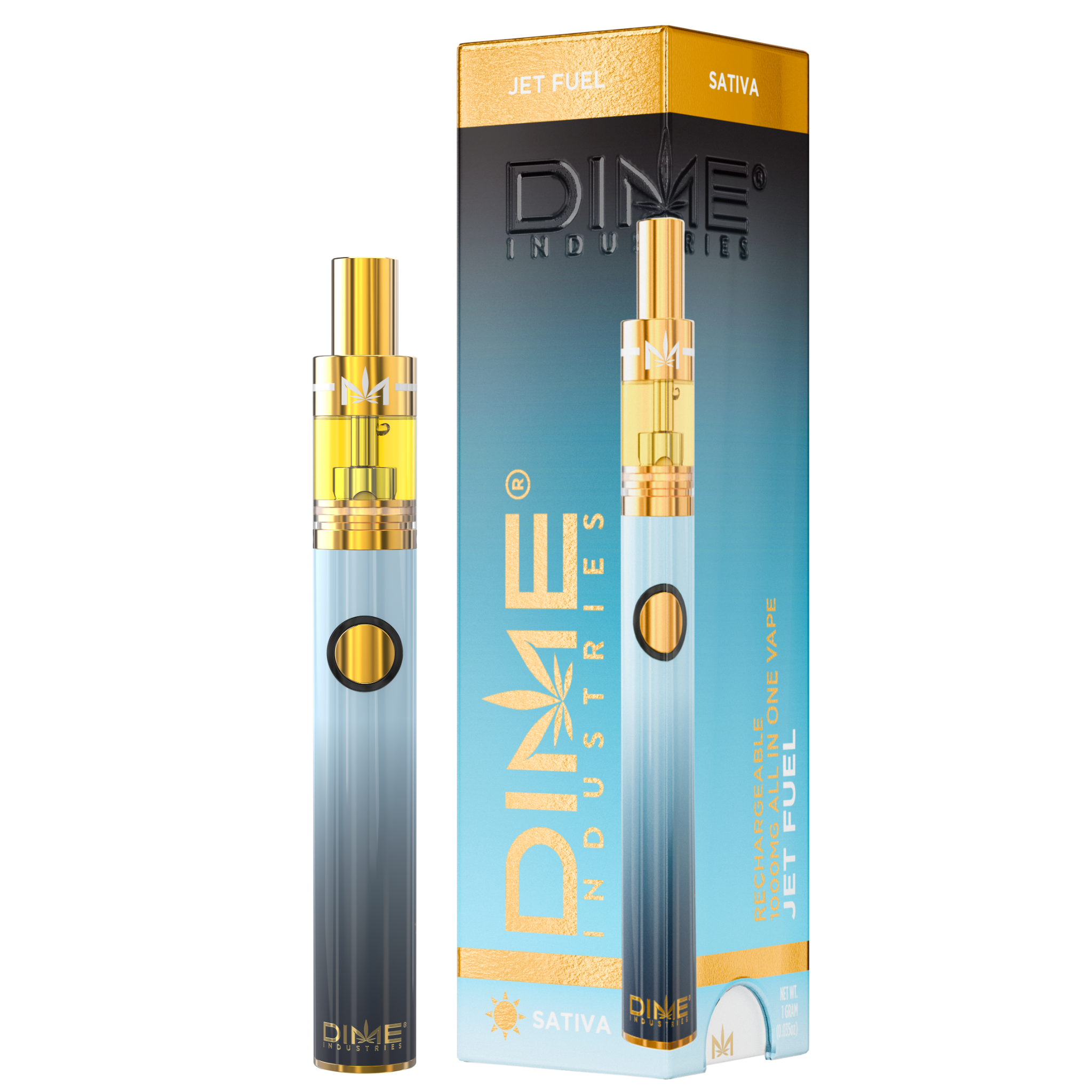 Photograph of product: Dime LR Disposable - Jet Fuel