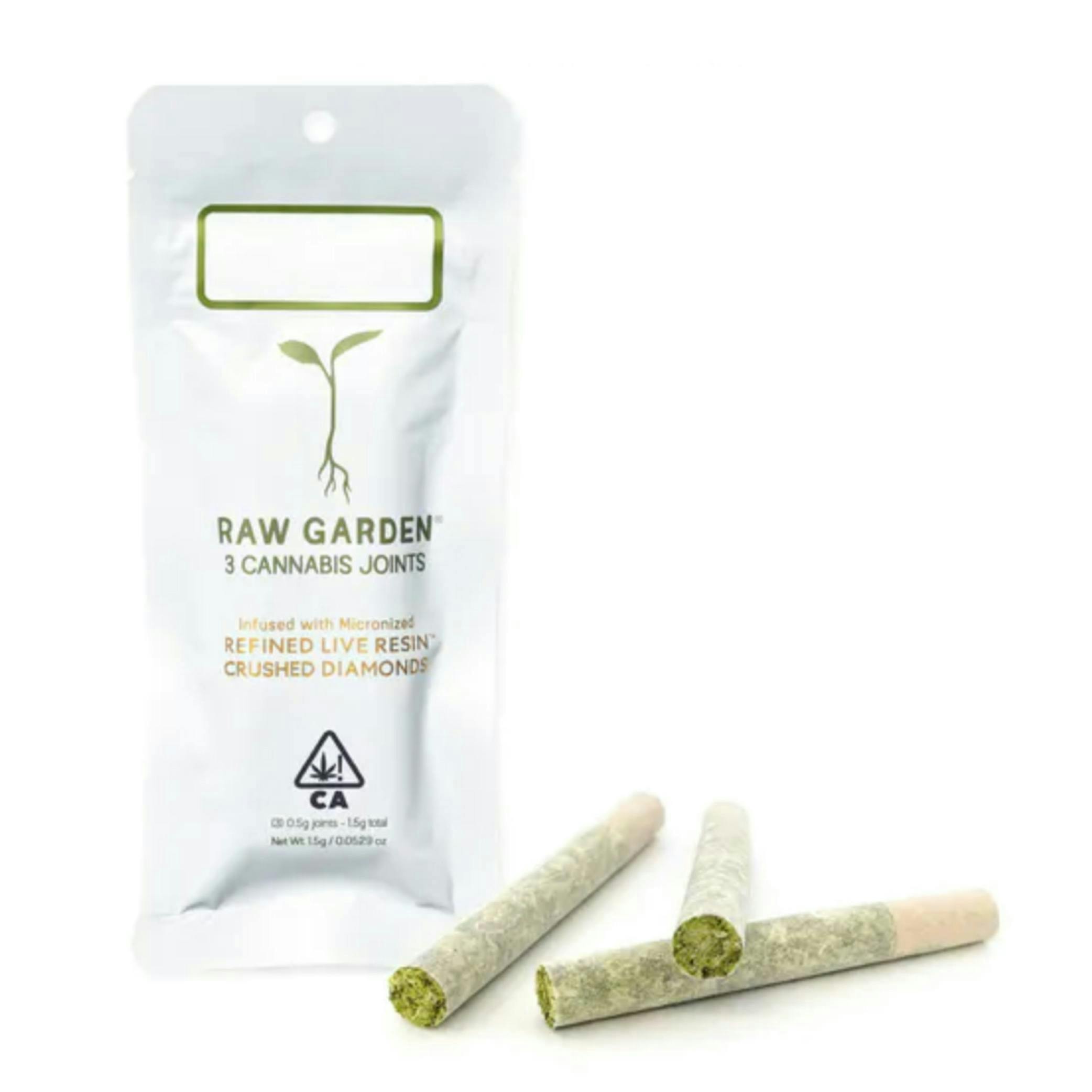 Photograph of product: Raw Garden - The Original Z 3pk (1.5g)