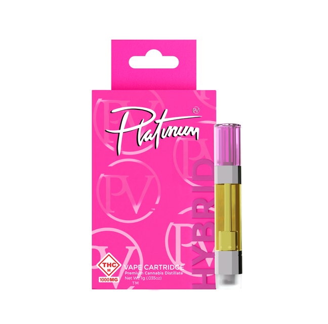 Photograph of Product: Platinum Vape - Sour Dubb - [1g] Terp Cart