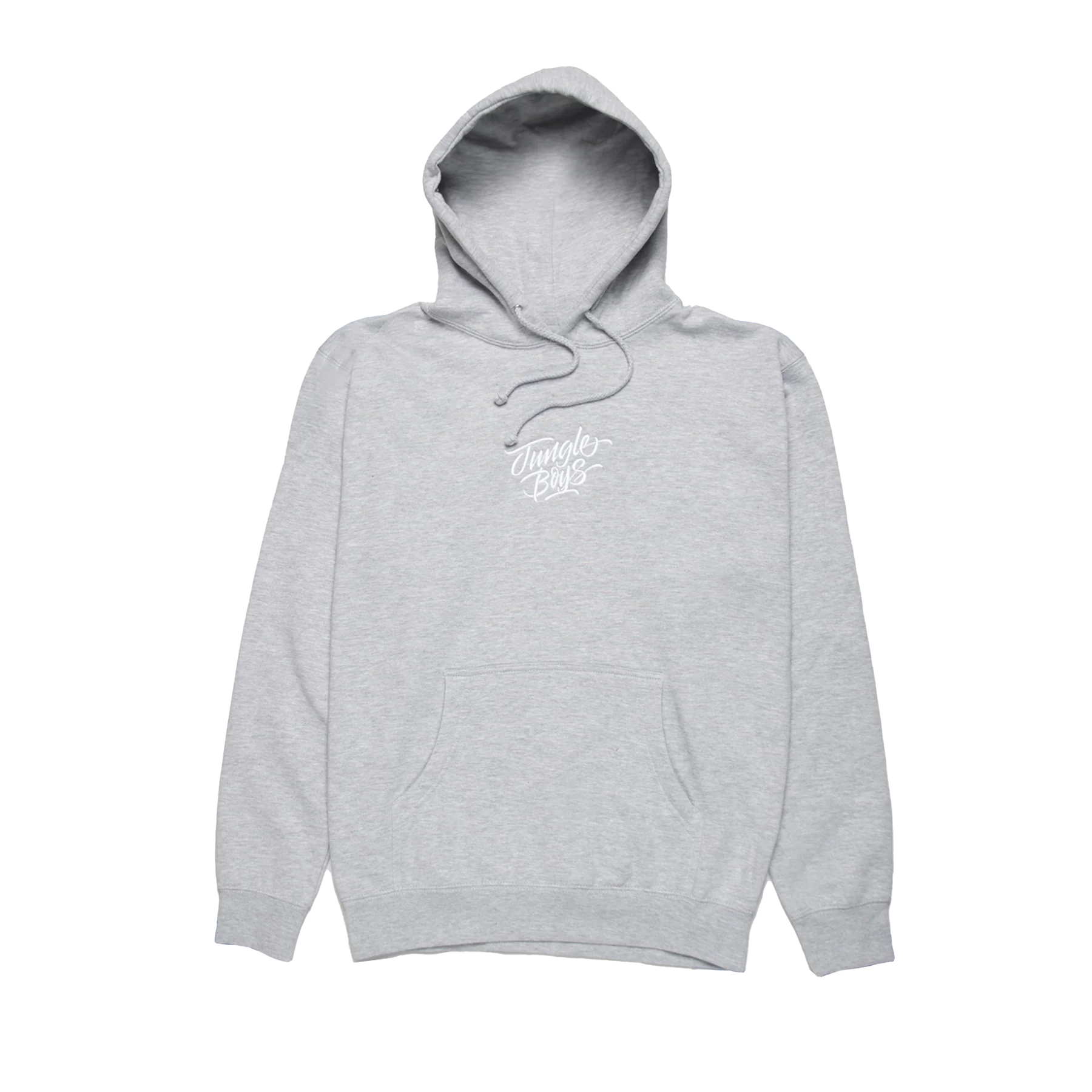Photograph of product: Stacked Emblem Hoodie | Grey | XL
