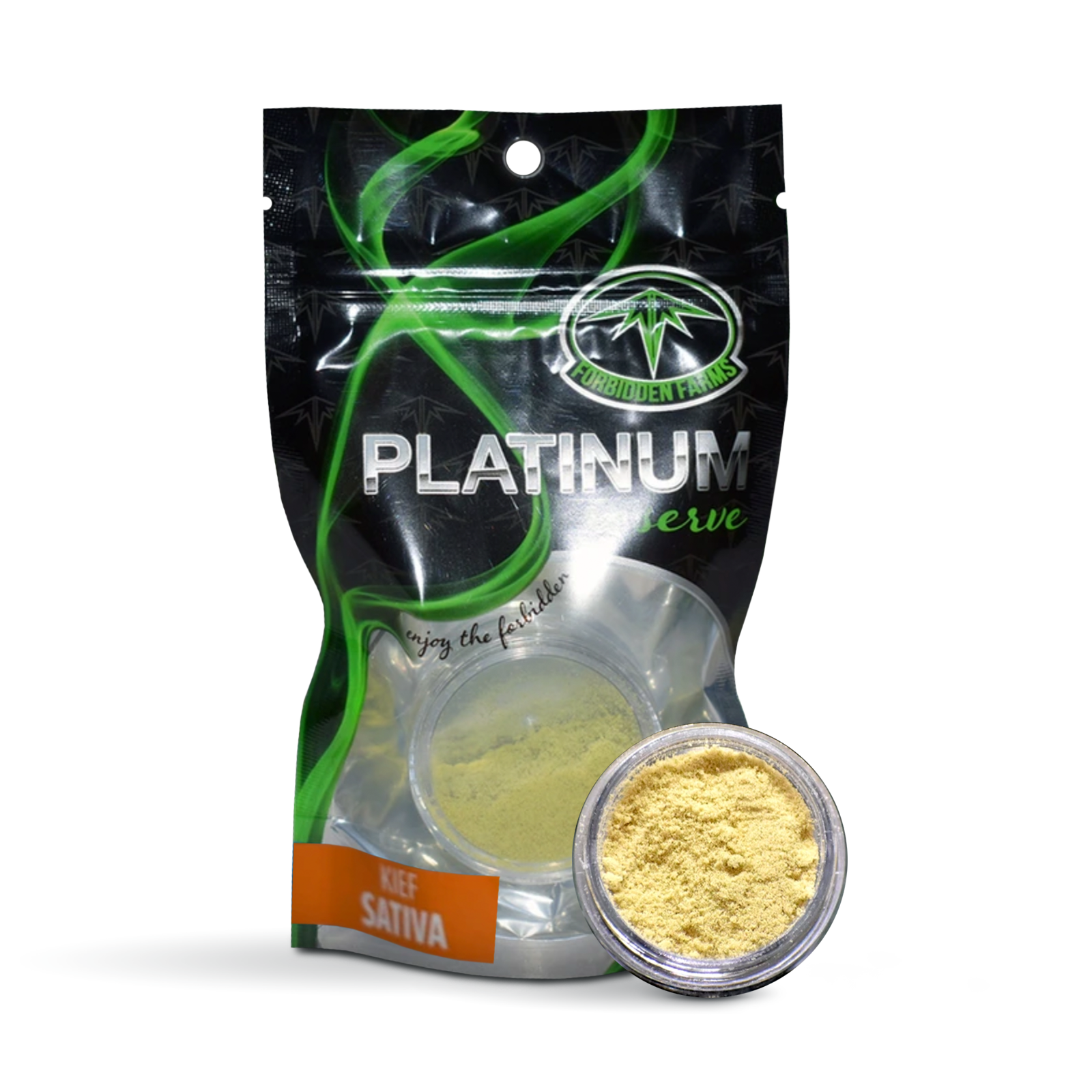 Photograph of product: Oui'd House Blend Platinum Reserve Kief | 1g