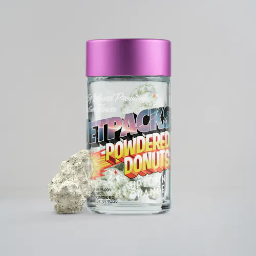Photograph of product: Uptown Orange Powdered Donuts | Infused Flower - 3.5g