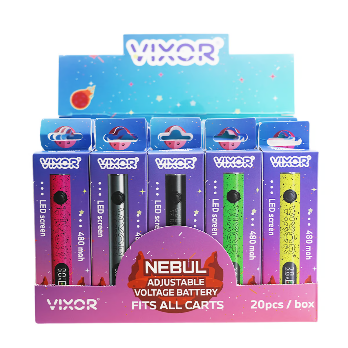 Photograph of product: Nebul | MultiColor | 510 Battery