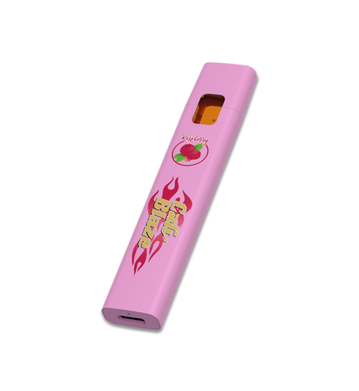 Photograph of product: Cali Blaze - Raspberry - Disposable - - Oui'd