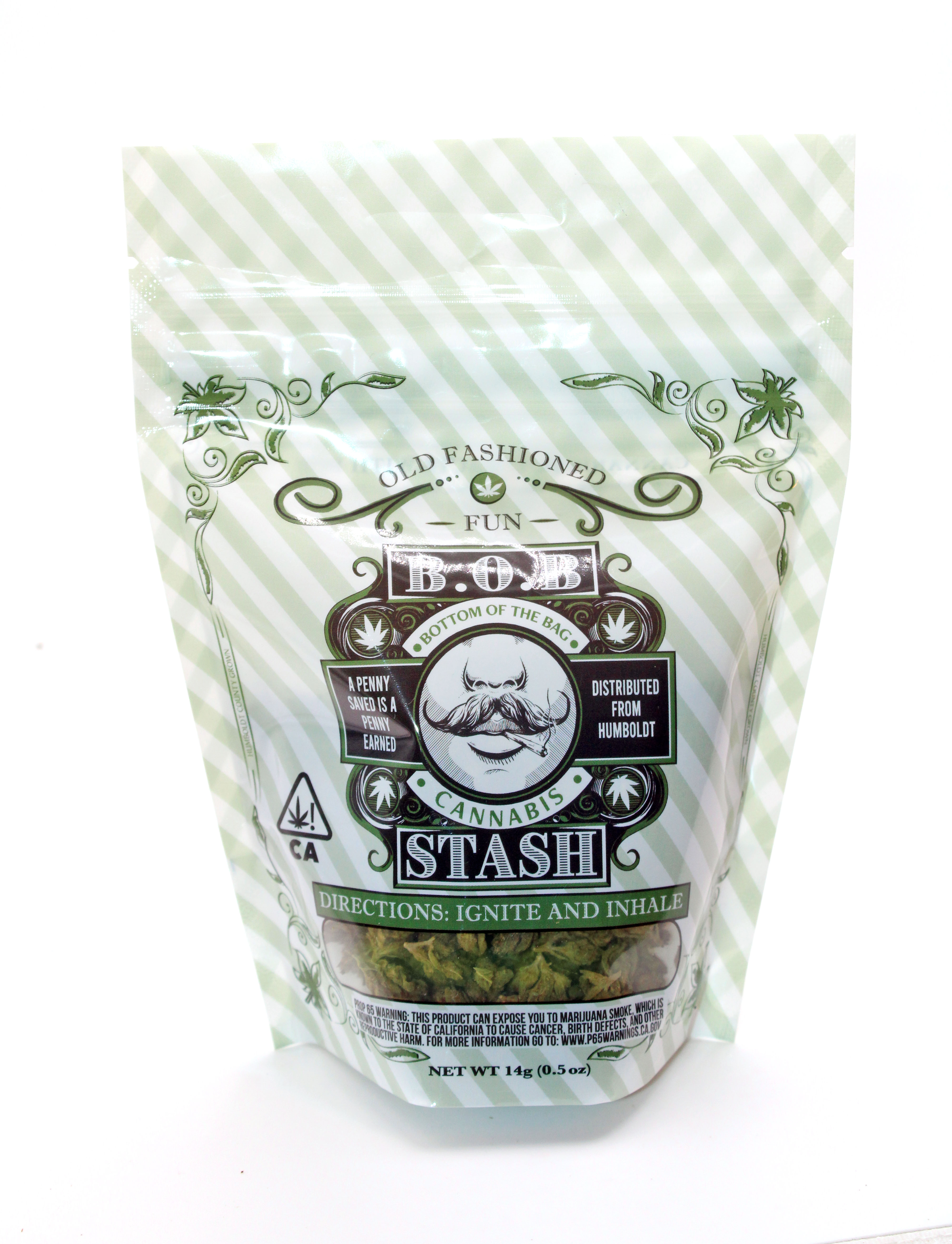 Photograph of product: B.O.B Stash - Pinnacle Smalls 14g Oui'd