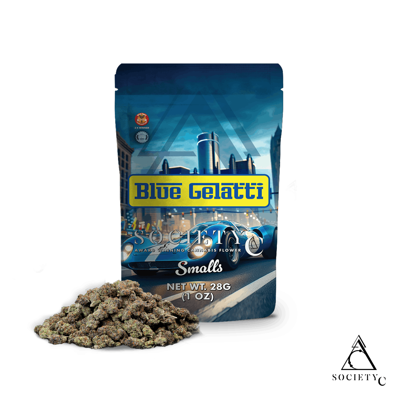 Photograph of product: Society C - Blue Gelatti Smalls Pre-Packaged 28g