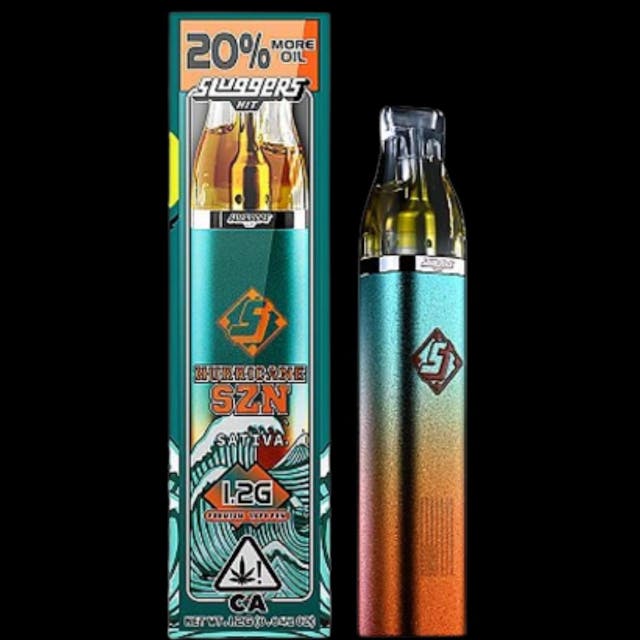 Photograph of product: Hurricane SZN 1.2g Disposable - 