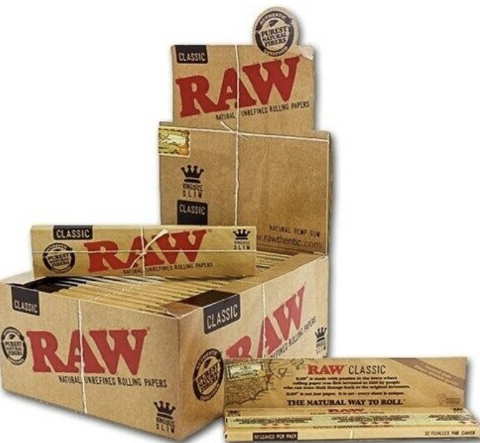 Photograph of product: Raw Papers | Classic King Size Slim