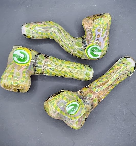 Photograph of product: Glass - Green Bay Packers Hammer Pipe