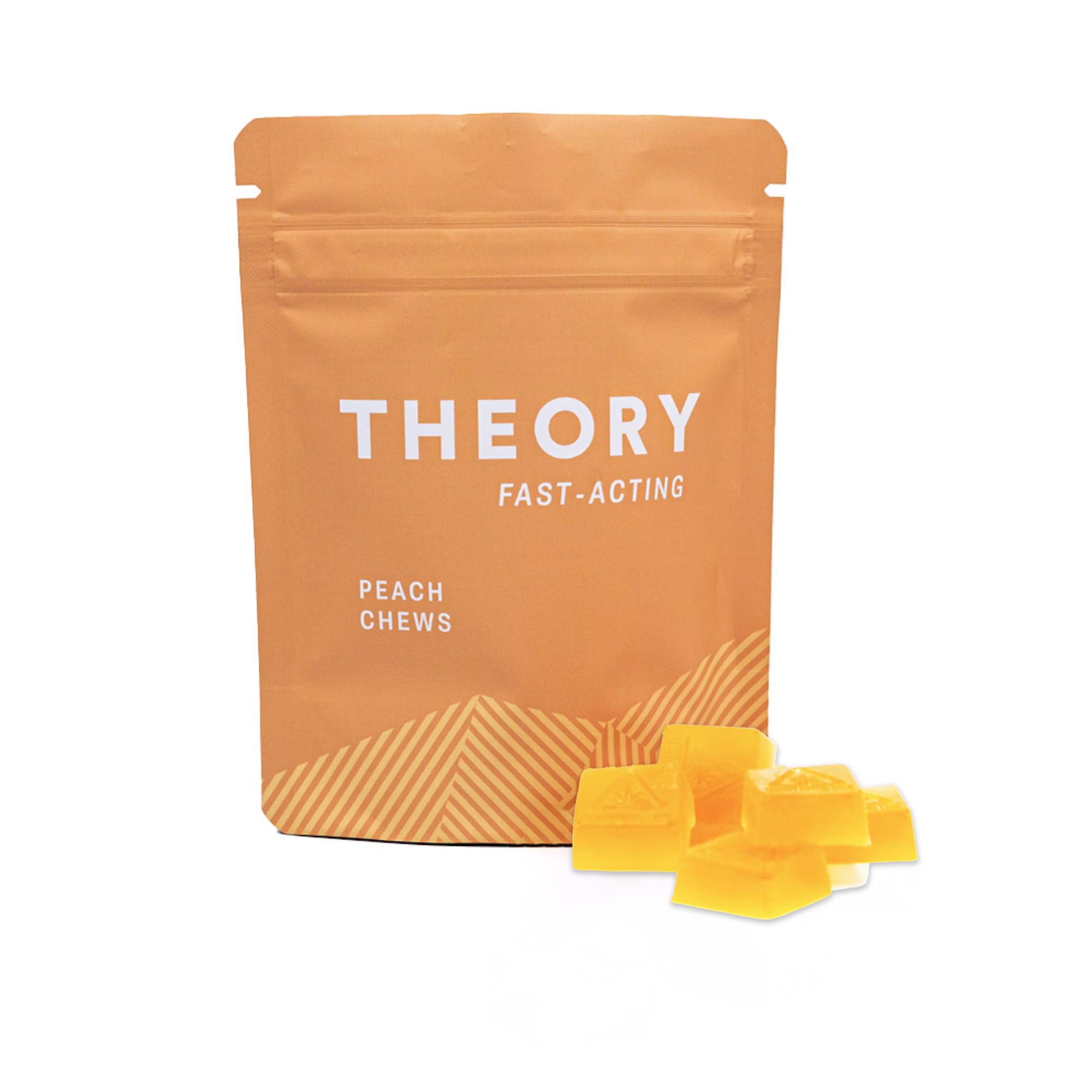 Photograph of product: Peach Gummies (10pk) (Fast Acting)