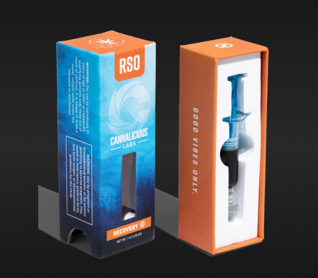 Photograph of product: Cannalicious: Recovery RSO 1G Dart