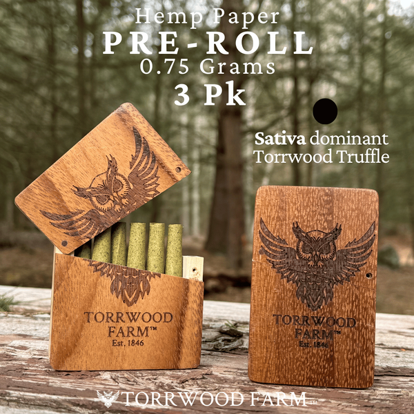 Photograph of product: Torrwood Truffle | Pre-Rolls | 3pk | 2.25g