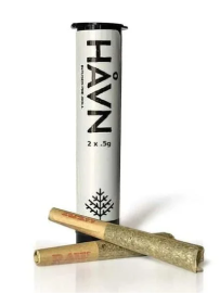 Photograph of product: HAVN | Han Solo Burger X Northface Cookies au chocolat Rosin Infused 2pk Pre-Roll | 1.0g
