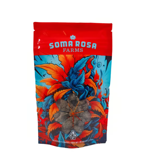 Photograph of product: SOMA ROSA FARMS - WHITE RUNTZ 28G