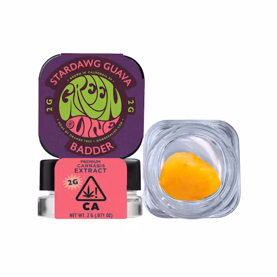 Photograph of product: Greenline | Stardawg Guava | Badder