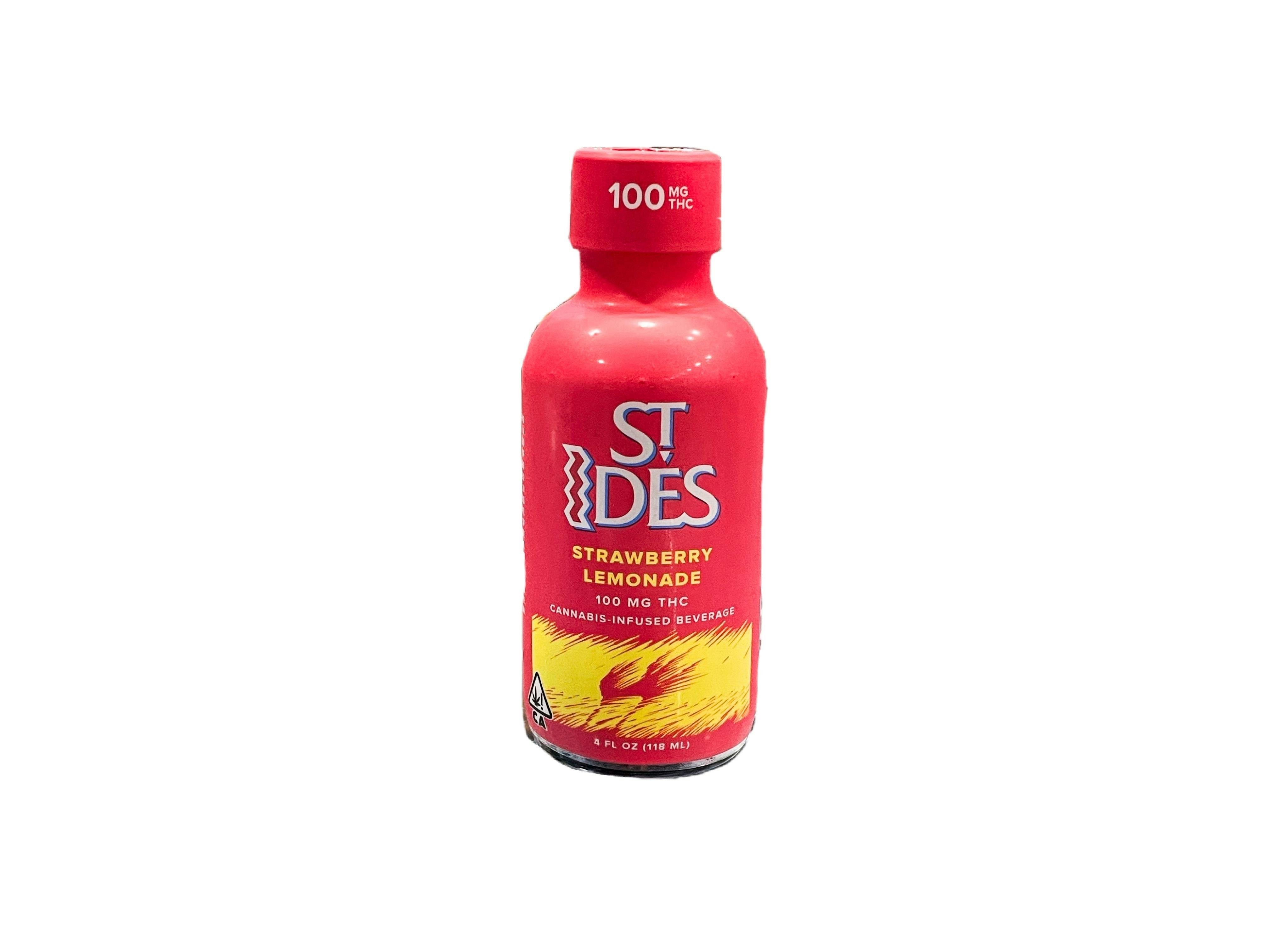 Photograph of product: St Ides Shot Strawberry Lemonade 100mg