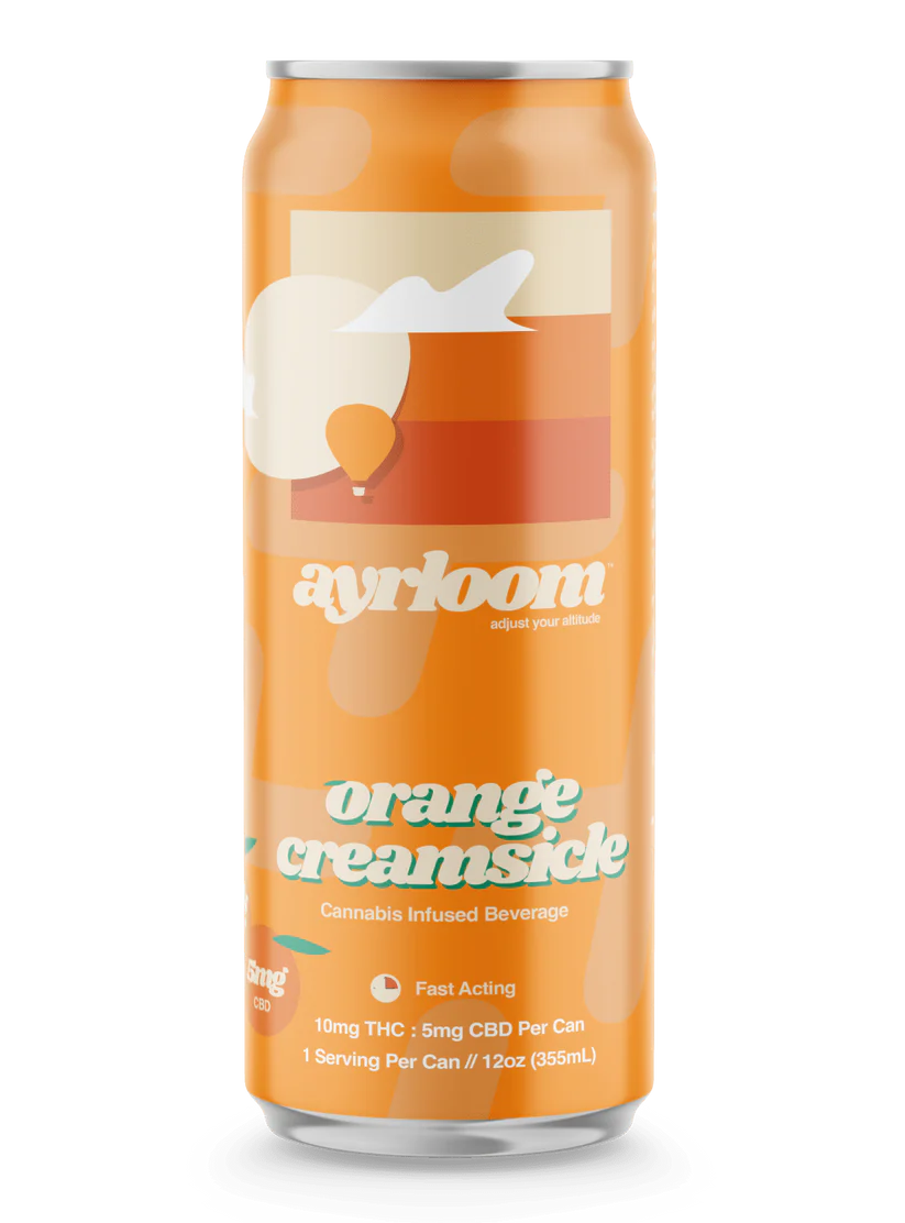 Photograph of product: Ayrloom | Orange Creamsicle | Beverage | 10mg