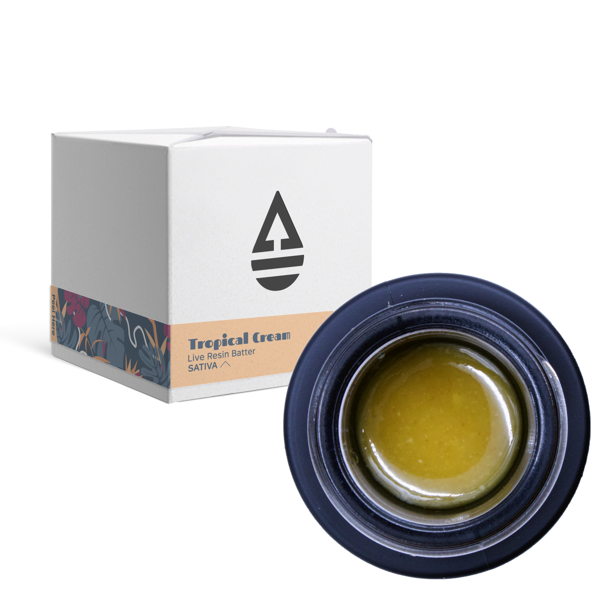 Photograph of product: Tropical Cream | Live Resin Batter 1g | Oui'd