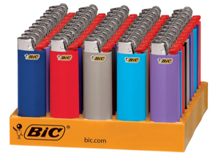 Photograph of product: BIC Maxi Lighter | Assorted Colors | BIC