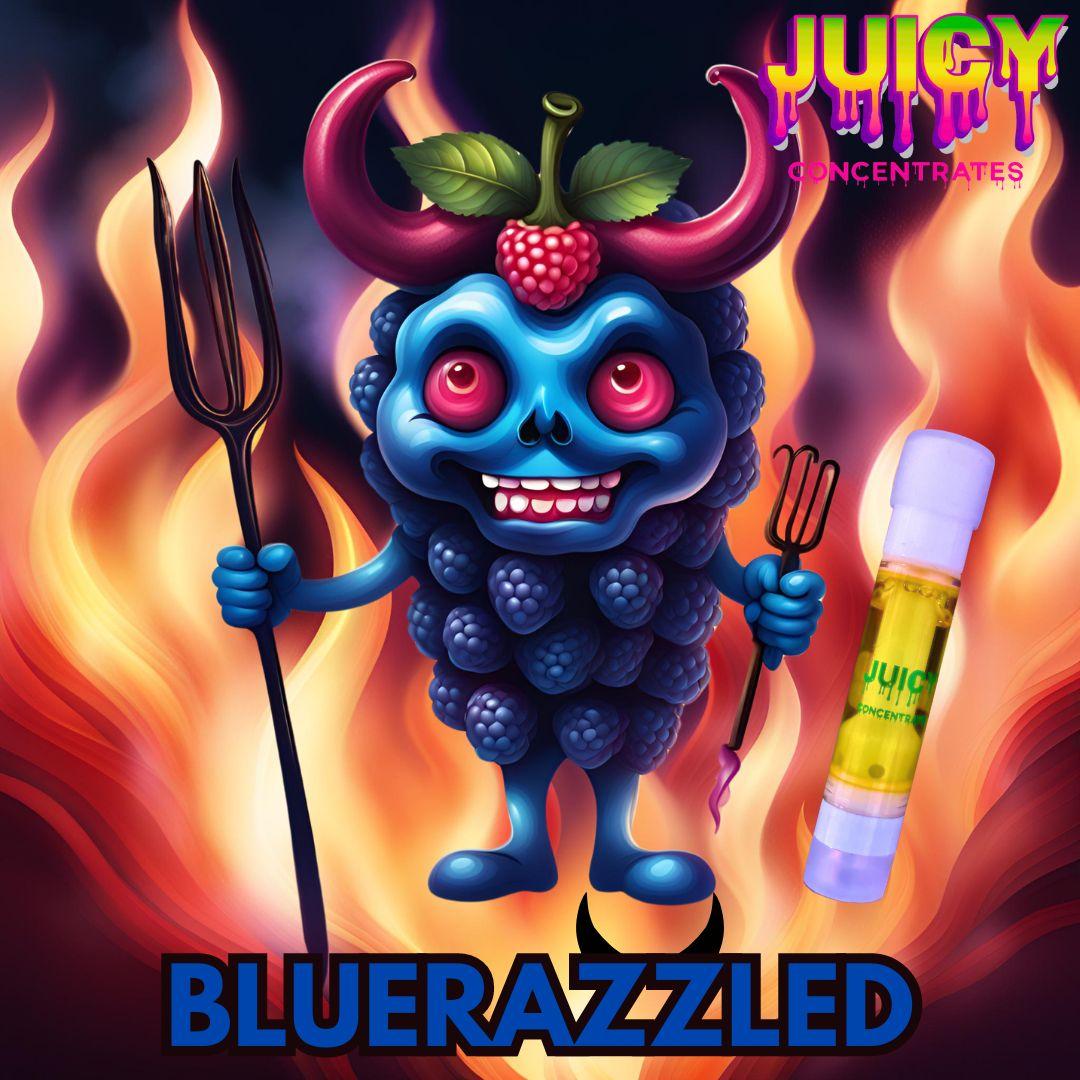 Photograph of Product: Juicy Concentrates - 1000mg Cartridge - - BlueRazzled