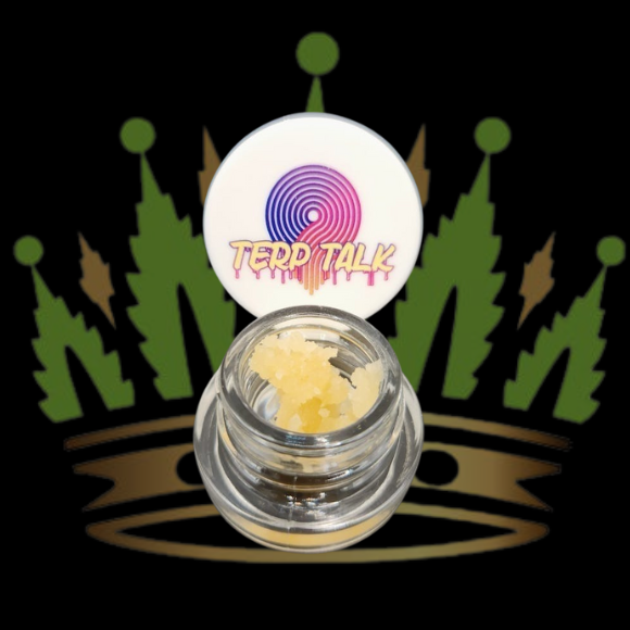 Photograph of product: Terp Talk Live Resin - Ghost Train Haze