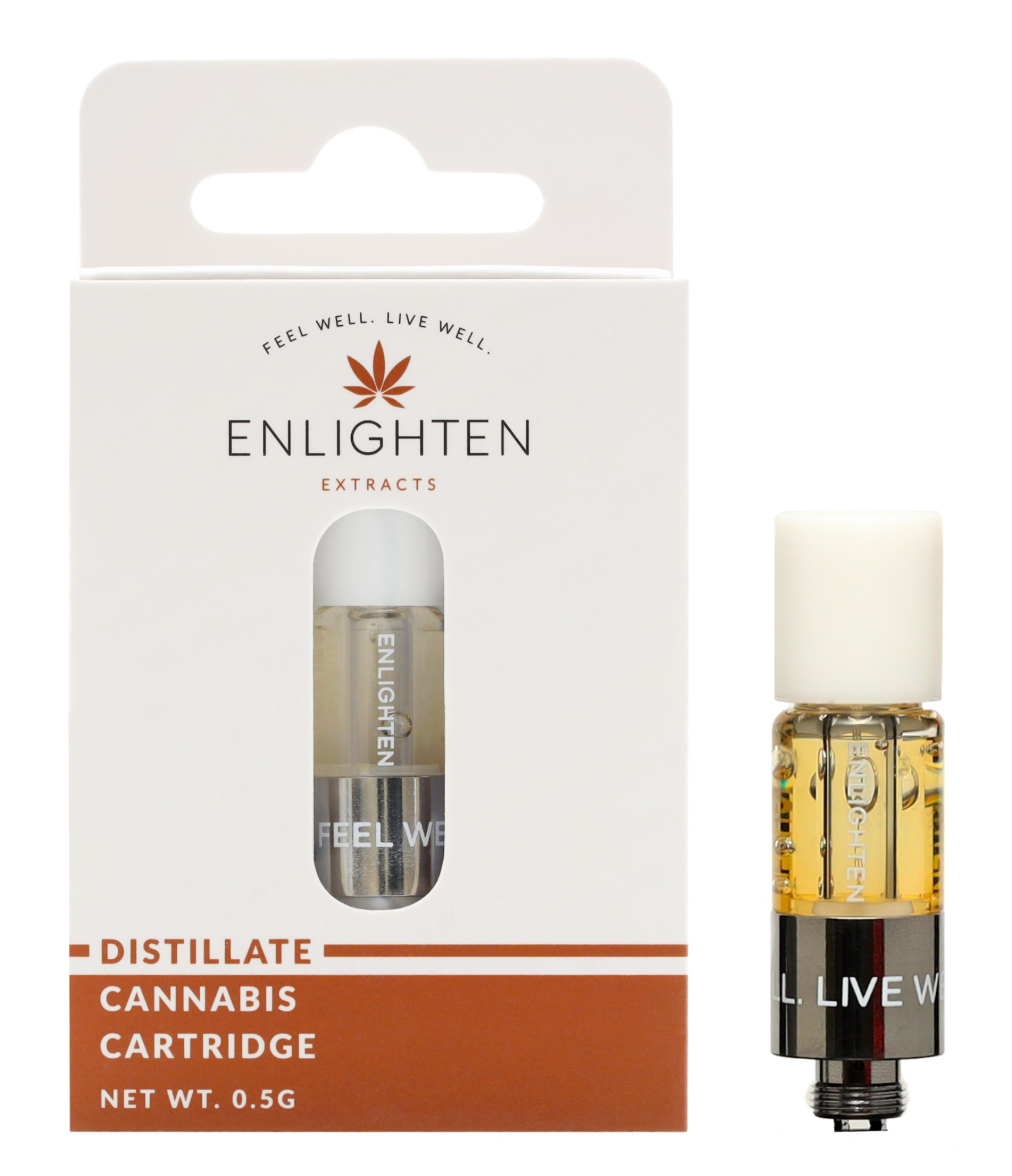 Photograph of product: EE Distillate 0.5g Strawberry & Cream