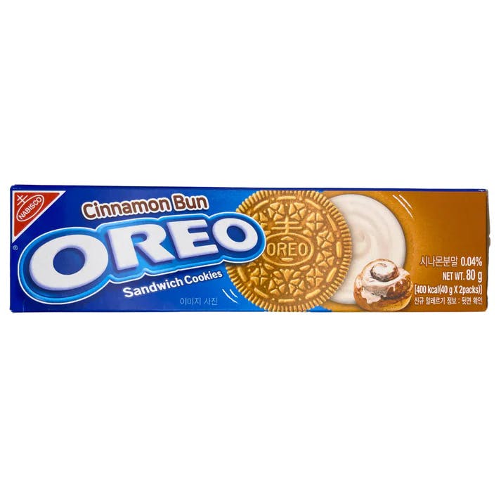 Photograph of product: Convenience Products | - Baked Goods | Oreo Cookie Cinnamon Bun