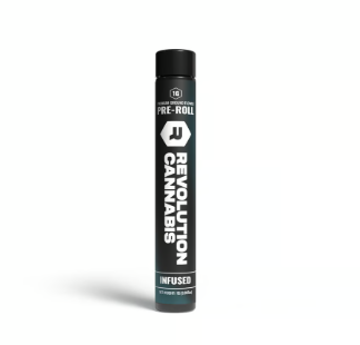 Photograph of product: REVOLUTION - LEMON PUNK INFUSED PRE-ROLL (1G) (H)