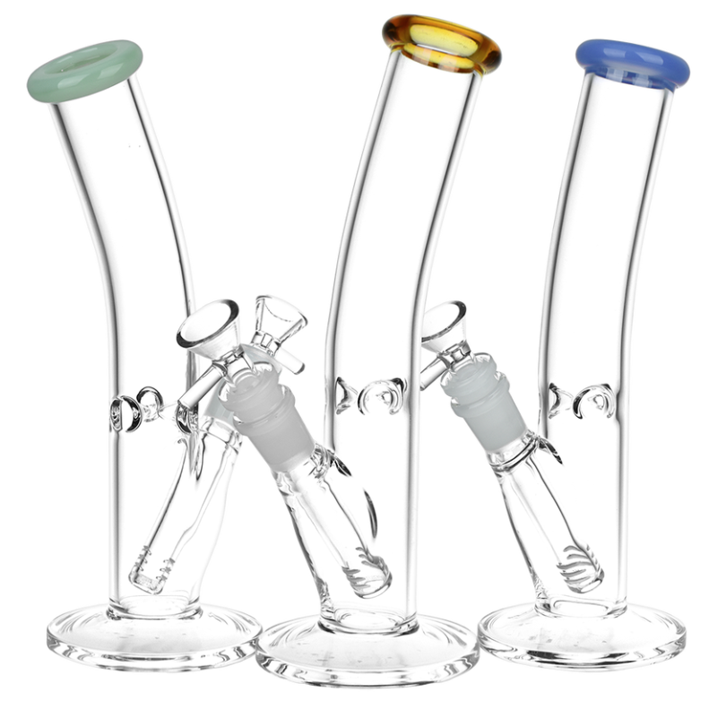 Photograph of product: Classic Bent Neck Straight Water Pipe - 9.75 in.