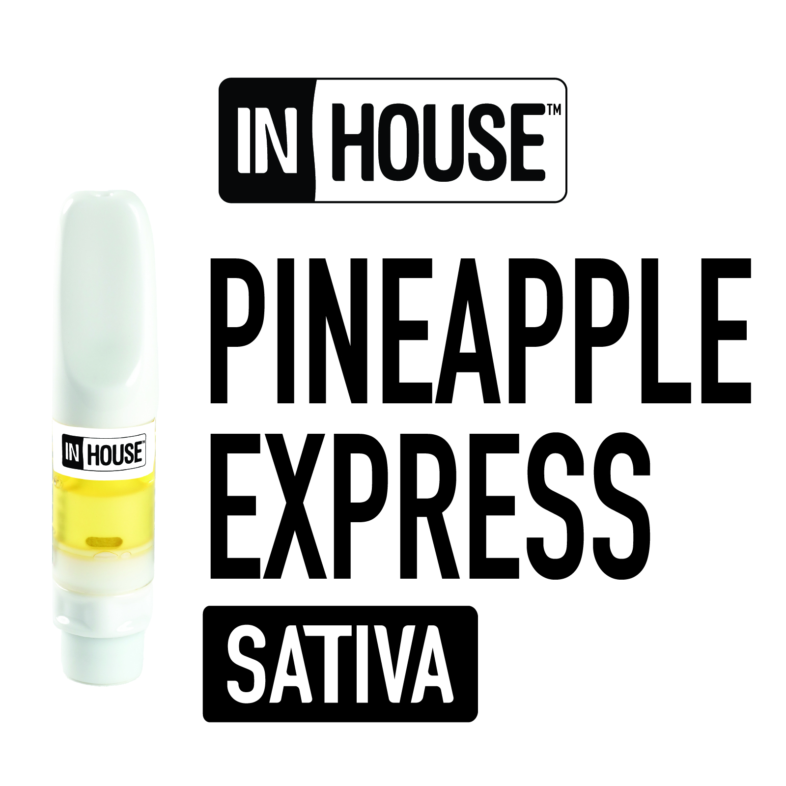 Photograph of product: In House I Vape Cart I Pineapple Express