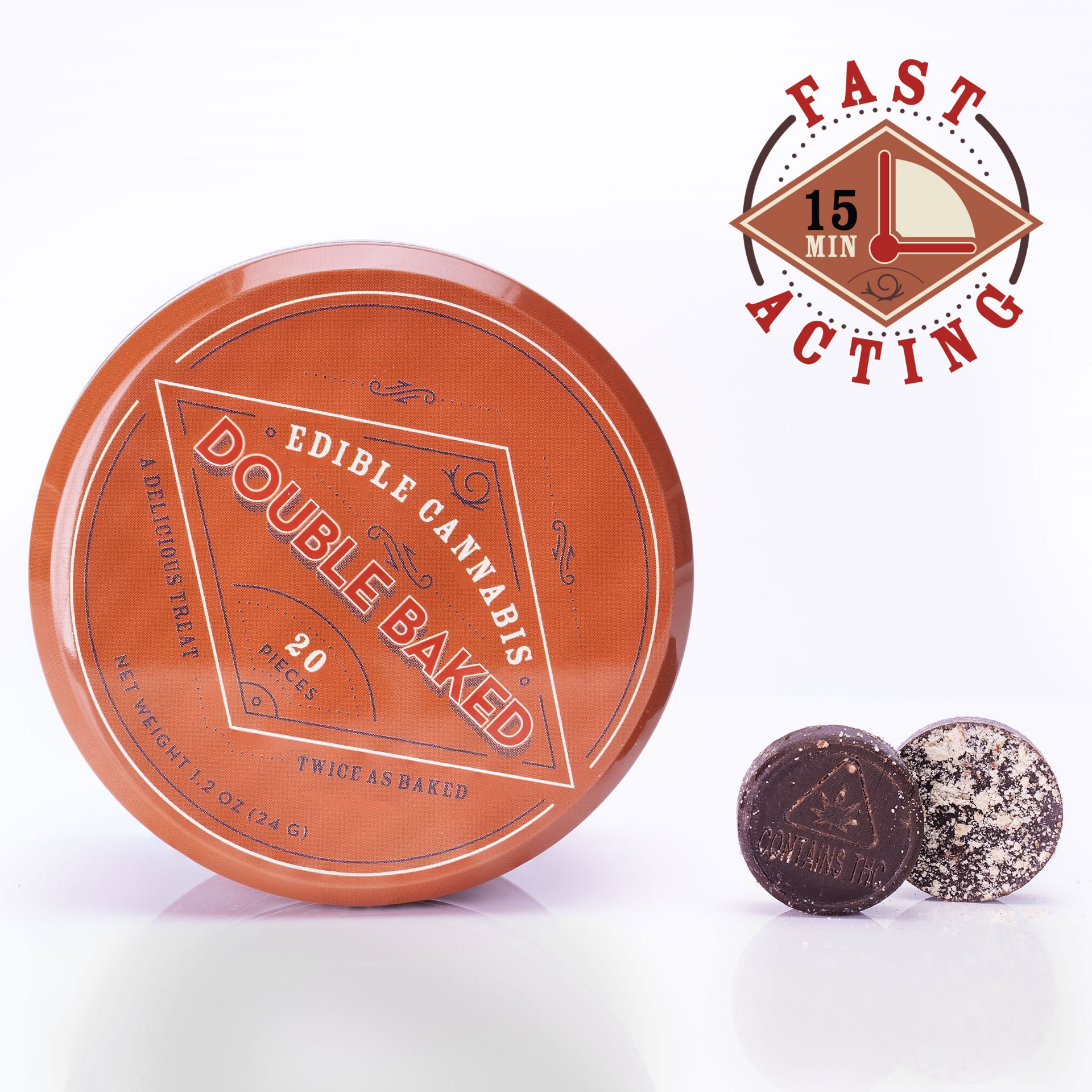 Photograph of product: Chocolate Cheesecake | (FA) RSO Chocolate | 100mg