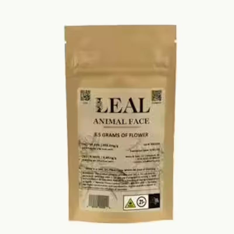 Photograph of product: Leal | Animal Face | 2% terps - 3.5g