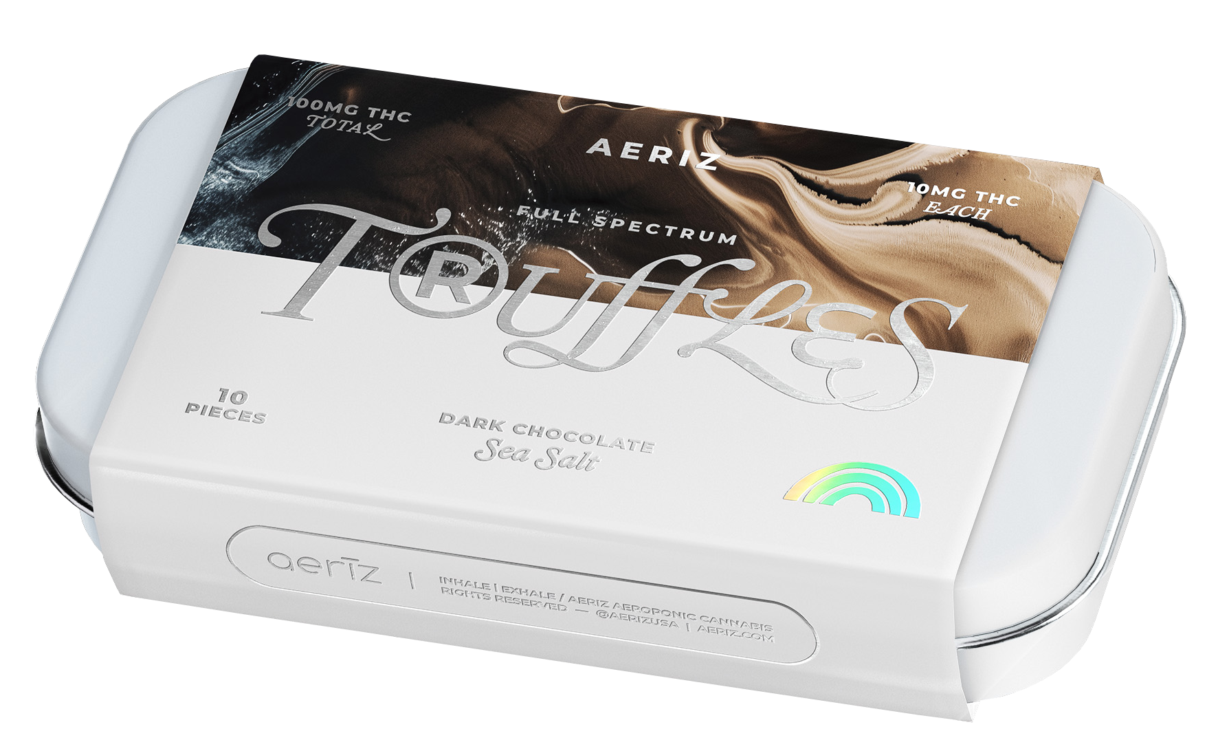 Photograph of product: Aeriz - Truffles Milk Chocolate - Peanut Butter (H) (100mg)