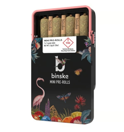 Photograph of product: Binske (H) Lemonberry Parfait Pre Roll Pack x 7ct - 0901