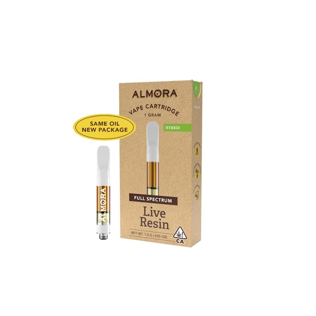 Photograph of product: Ghost OG | 100% Live Resin Cartridge - 1g - 