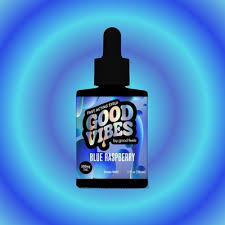 Photograph of product: Blue Raspberry | 500mg | Good Vibes
