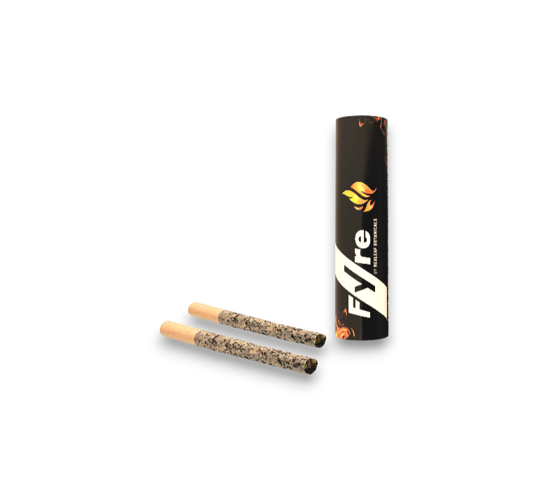 Photograph of product: Fyre OG Pre Rolls 2pk