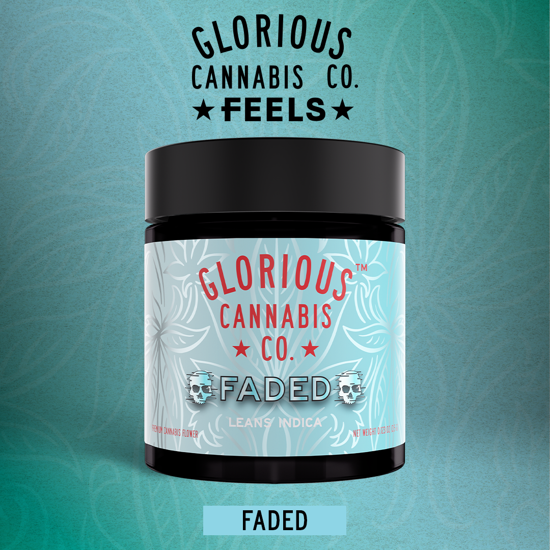 Photograph of product: Feels Faded | Hell Raiser OG Flower | 3.5g