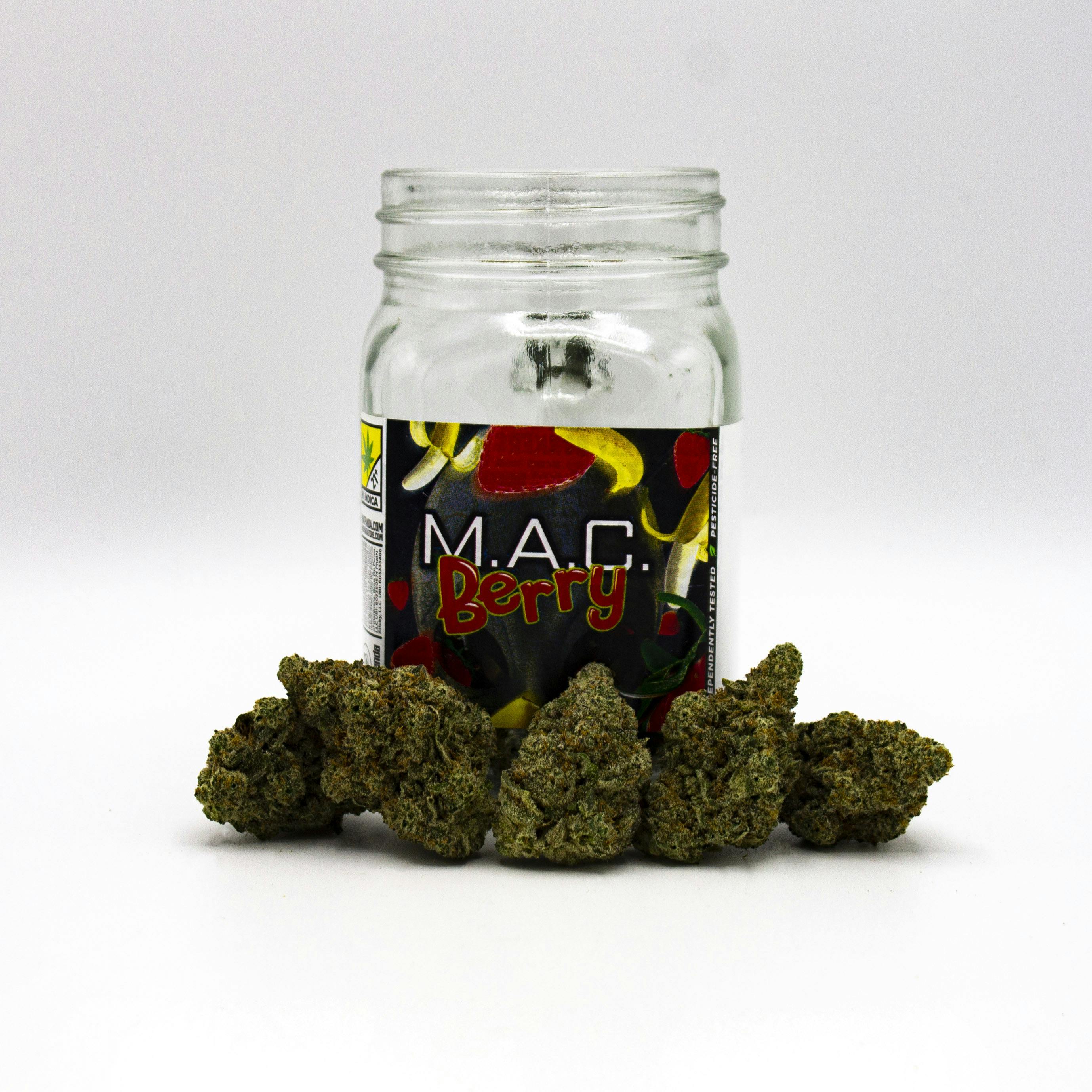 Photograph of product: Phat Panda: MAC Berry 3.5g