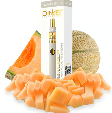 Photograph of product: DMC DIME Signature Line Cantaloupe Dream Vape Pen 2000mg